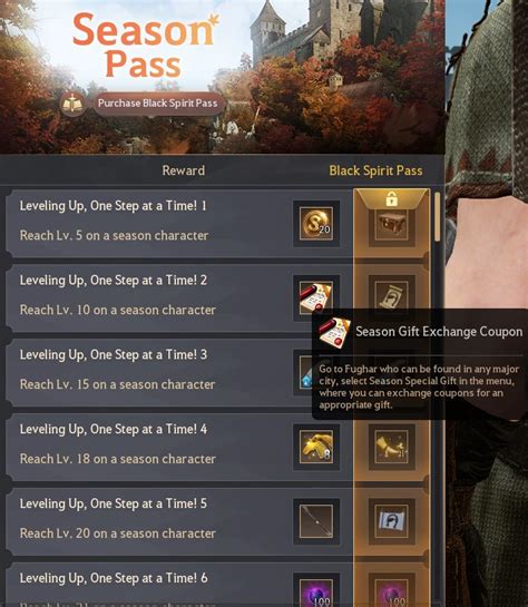 bdo season character tickets|BDO Season Guide: Server, Character, & Rewards .